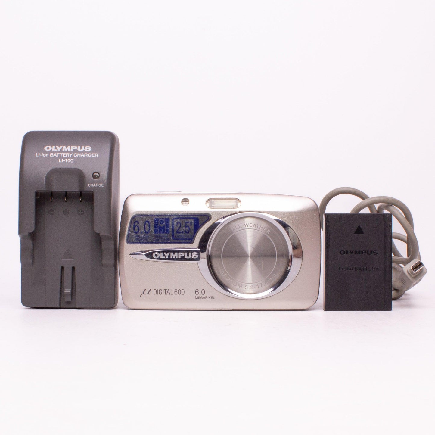 Olympus mju 600 6.0mp digital camera