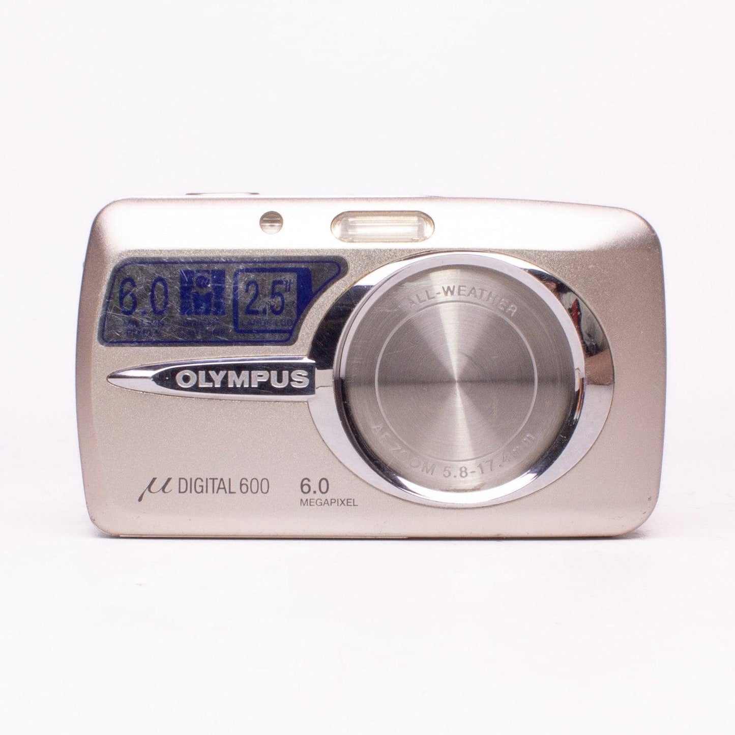 Olympus mju 600 6.0mp digital camera
