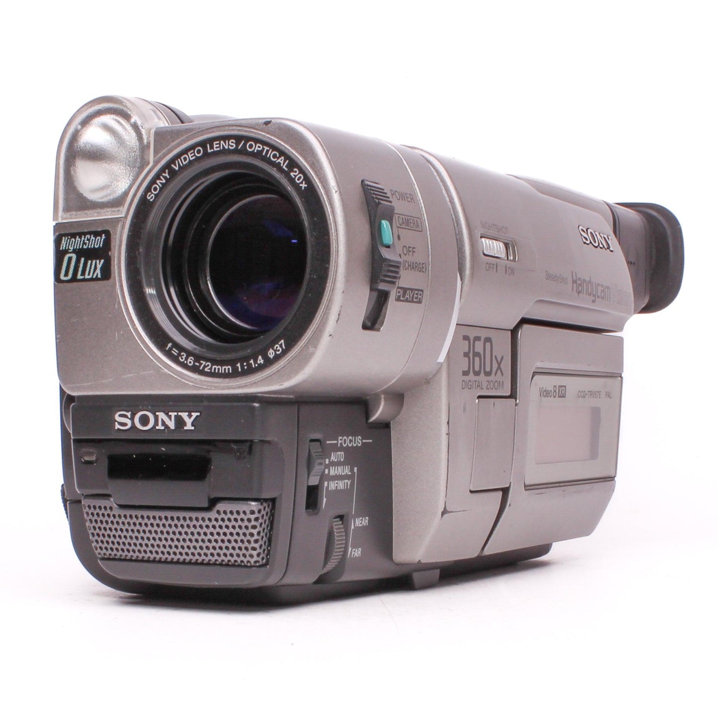 Sony handycam ccd-trv57e video8 pal camcorder