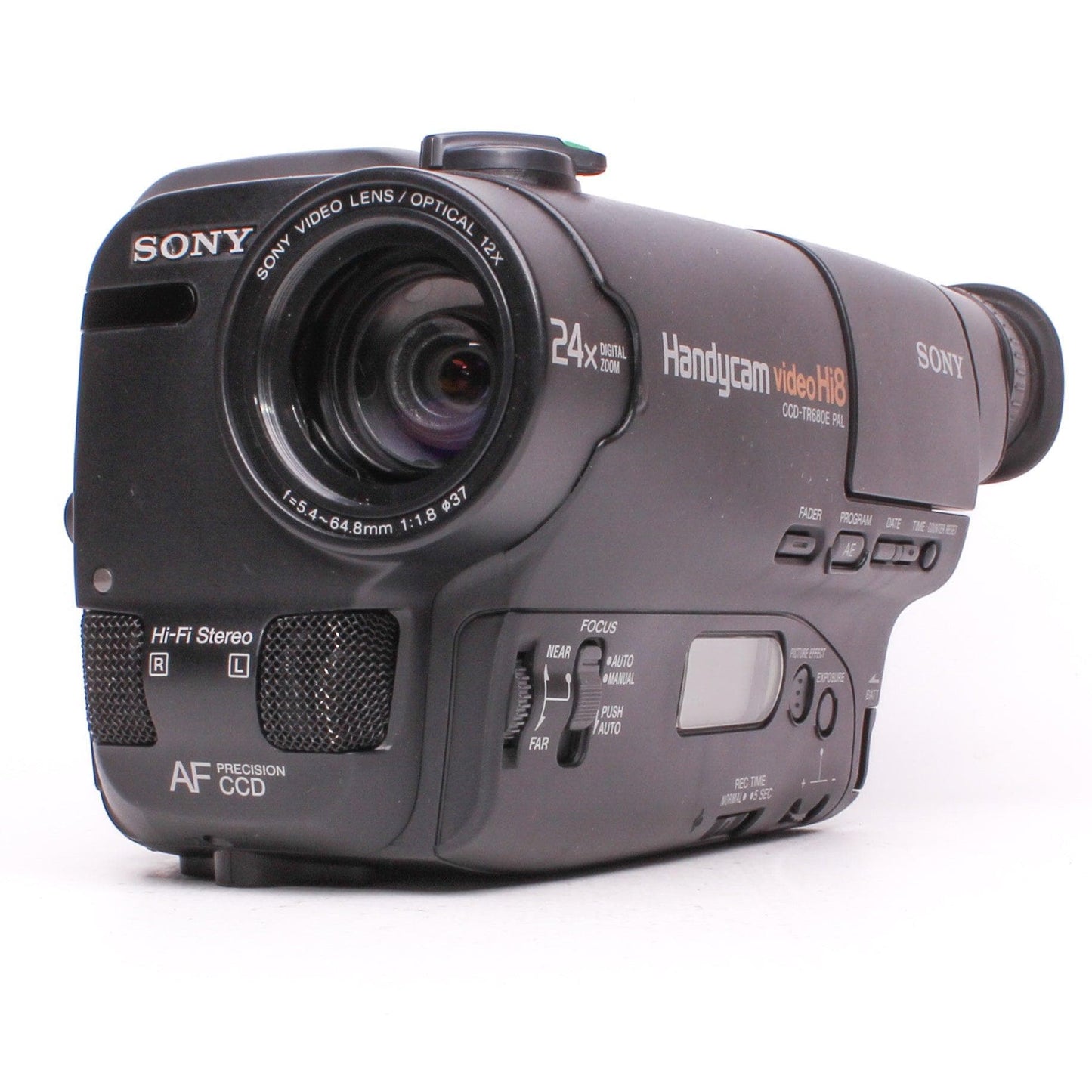 Sony handycam ccd-tr680e hi8 pal camcorder