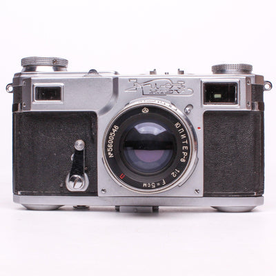 Kiev 4a with jupiter-8 film camera