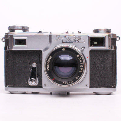 Kiev 4a with jupiter-8 film camera