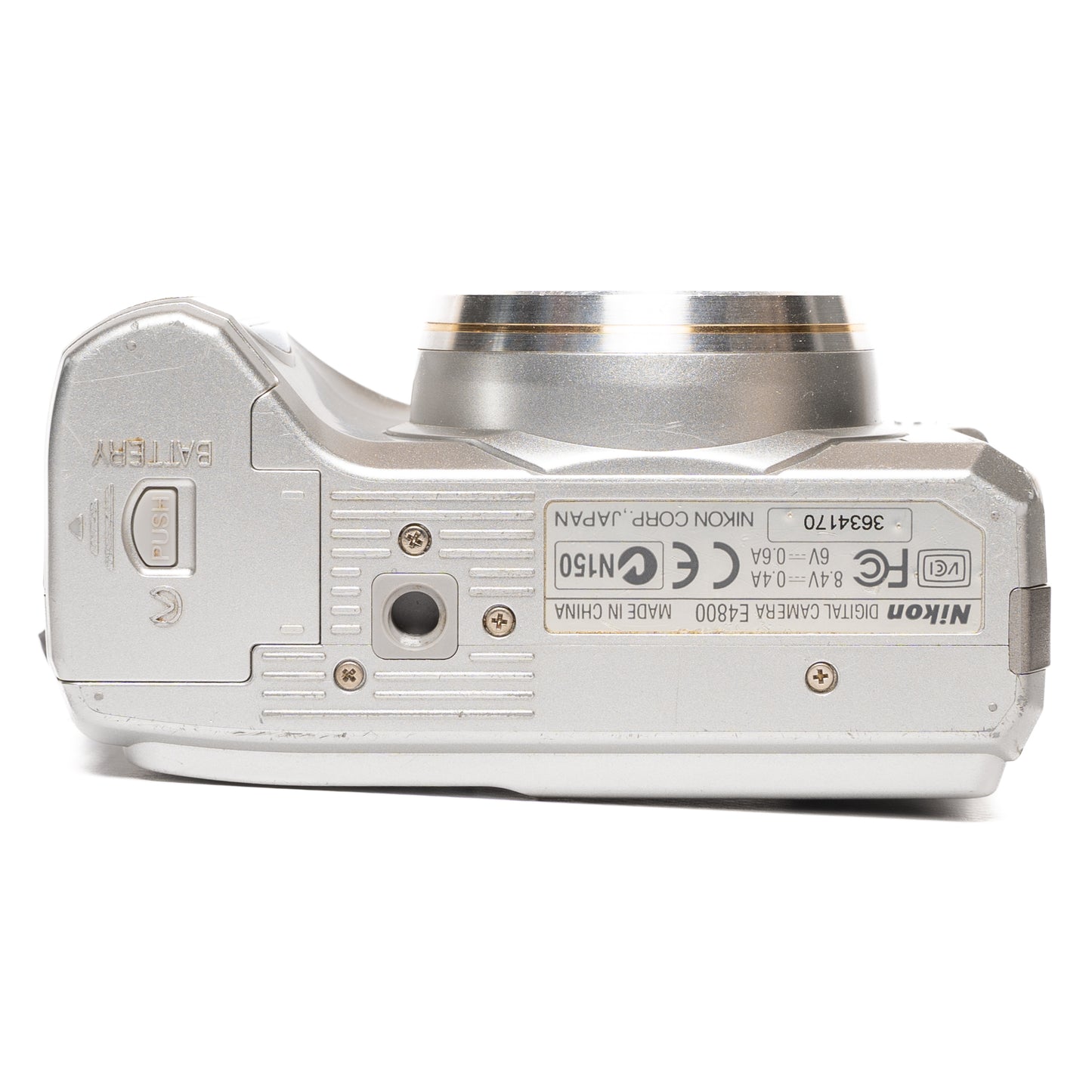 Nikon Coolpix 4800 4.0MP Silver Digital Camera - Good