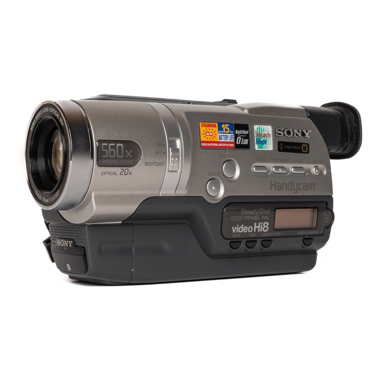 Sony Handycam CCD-TR748E Video Hi8 PAL Camcorder