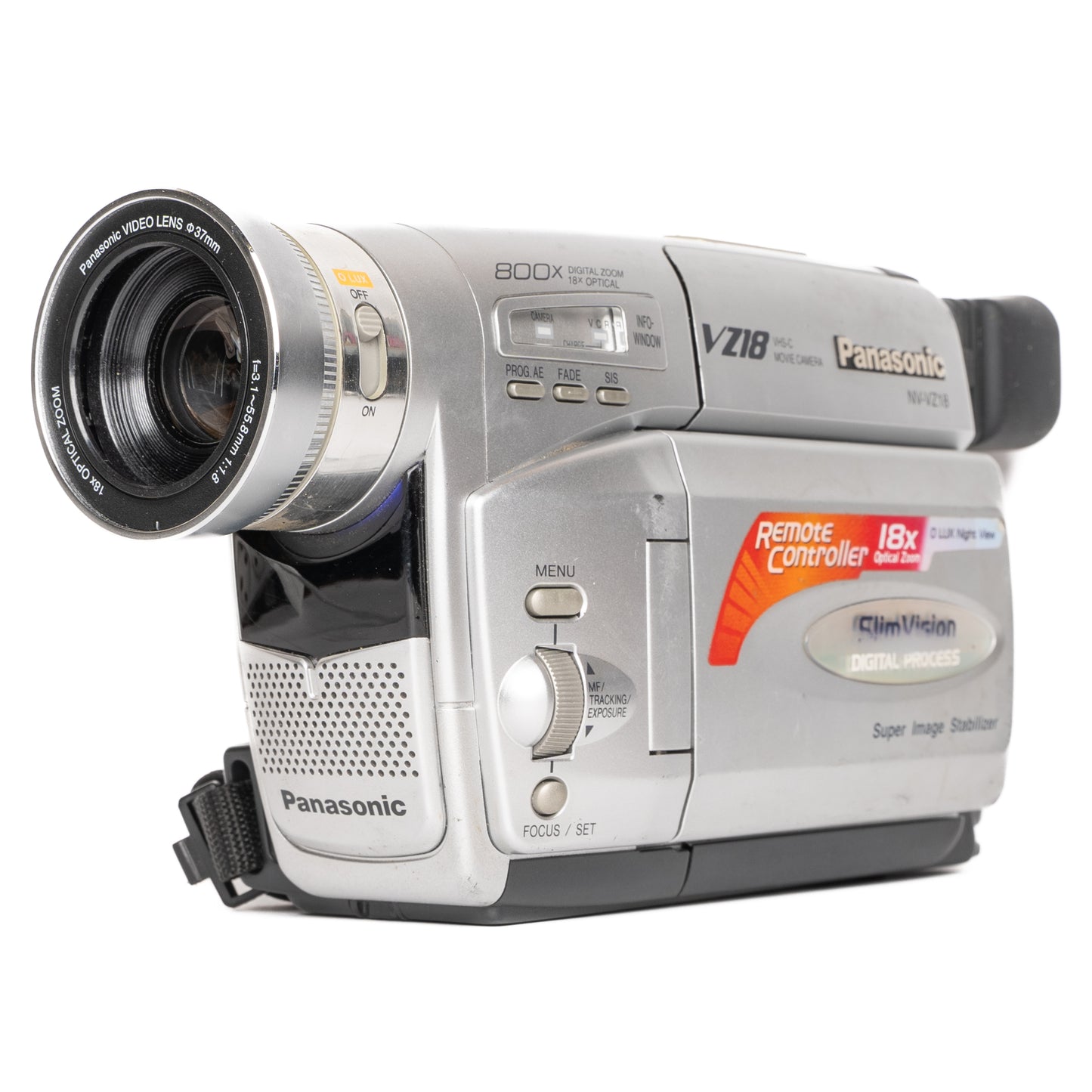 Panasonic NV-VZ18 VHS-C PAL Silver Camcorder - Good