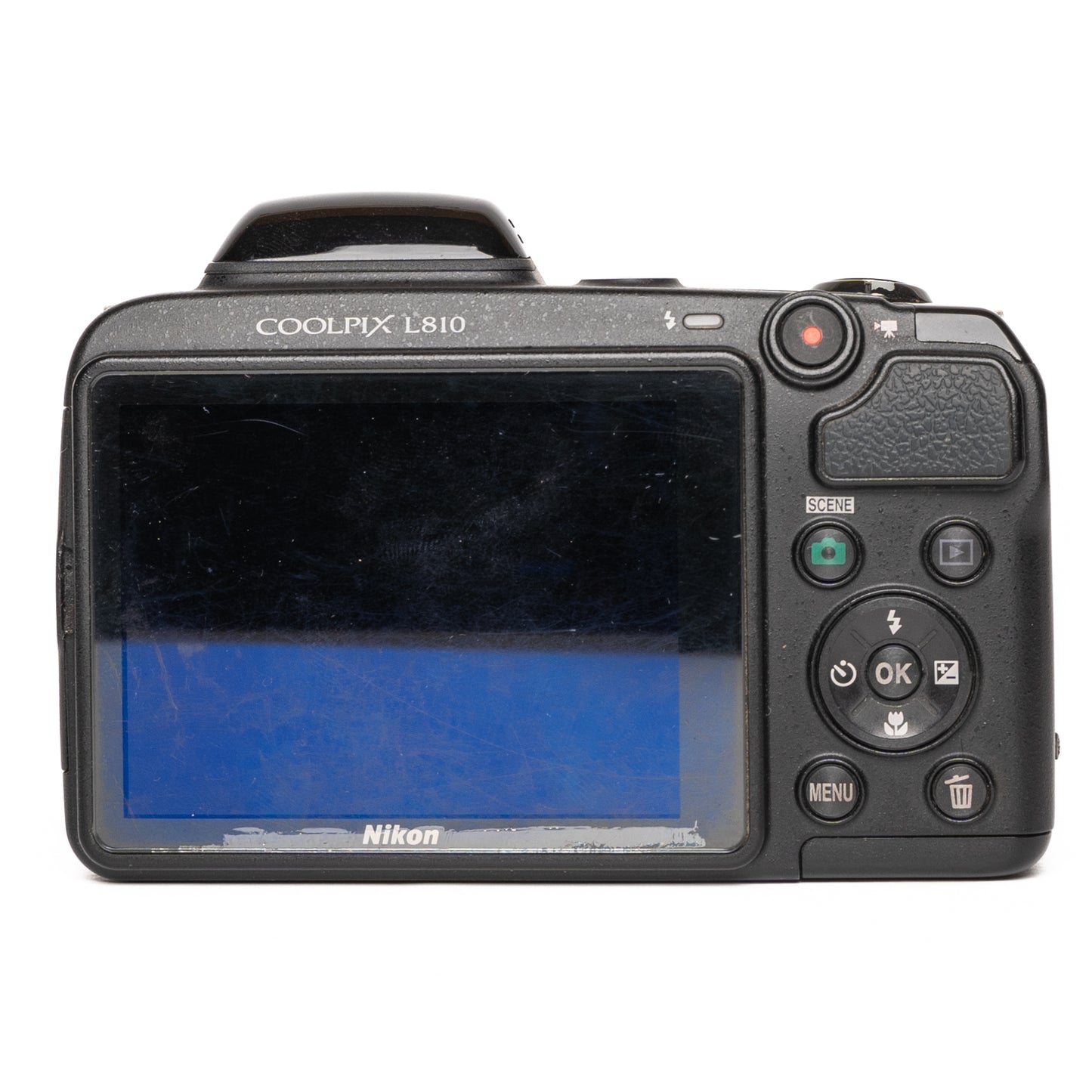 Nikon CoolPix L810 16.1MP Black Digital Camera - Good
