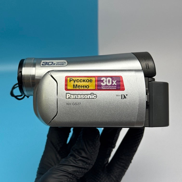 Panasonic NV-GS27 MiniDV PAL Camcorder - FULLY FUNCTIONAL