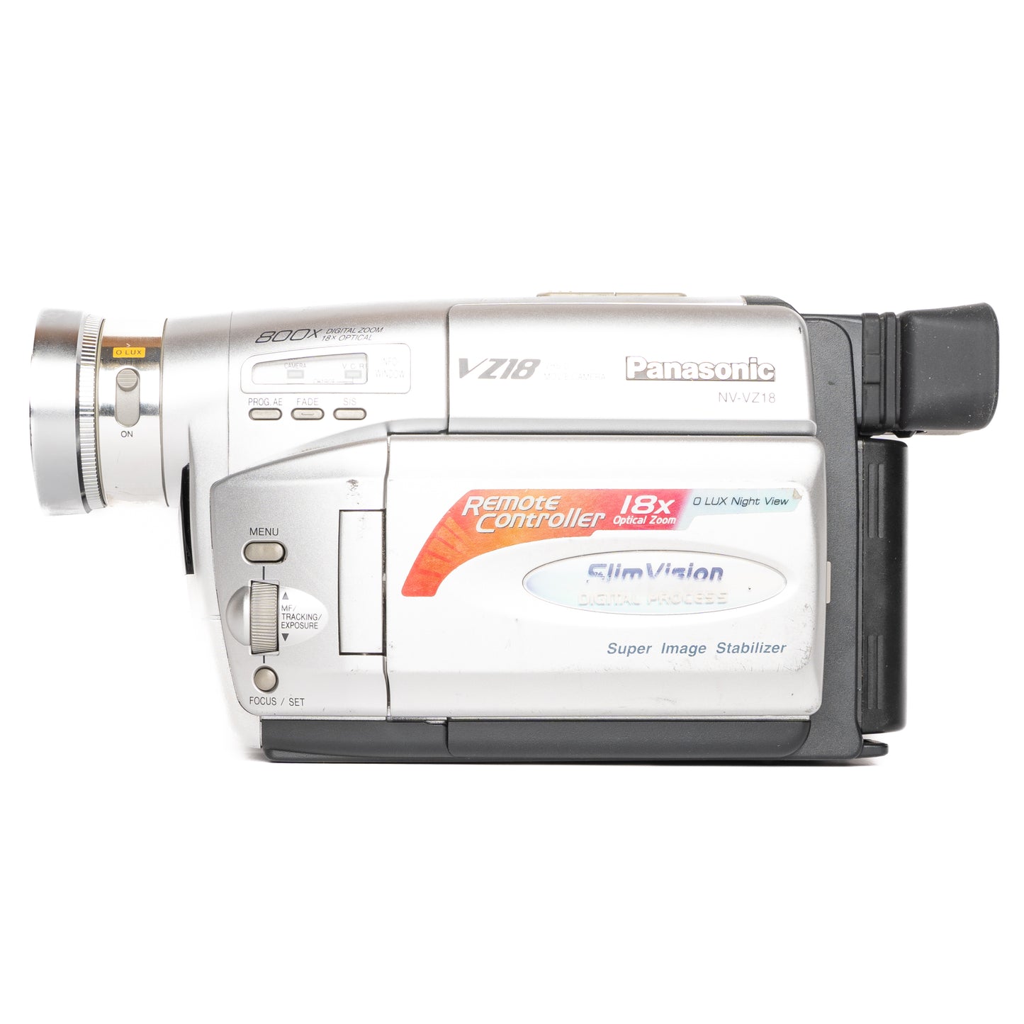 Panasonic NV-VZ18 VHS-C PAL Silver Camcorder - Good