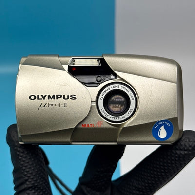 Olympus Mju II 35mm All-Weather Film Camera - FULLY FUNCTIONAL