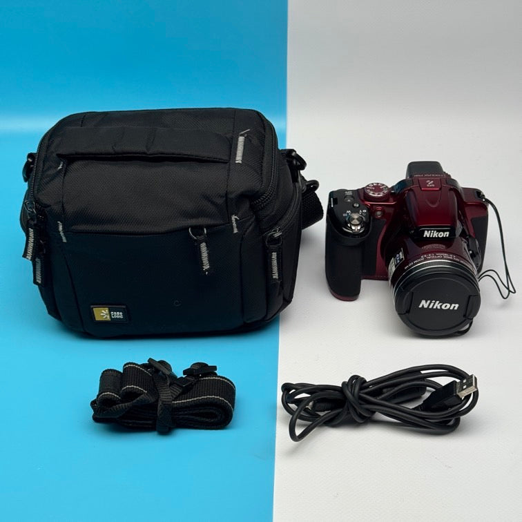 Nikon CoolPix P520 18.1MP Digital Camera - FULLY FUNCTIONAL