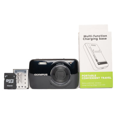 Olympus VH-210 14.0MP Black Digital Camera - Good