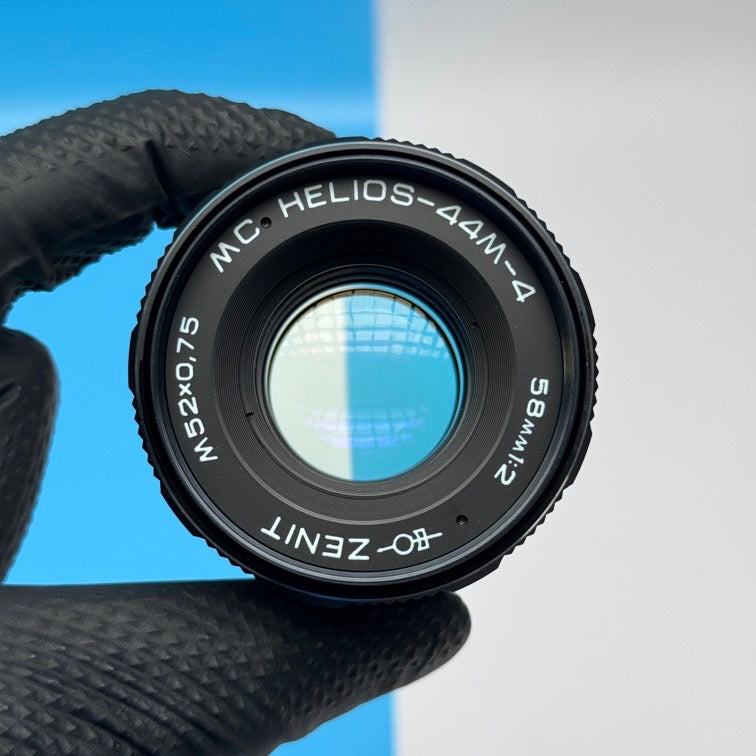 Helios-44M-4 1:2 58mm M42 Mount 6 Blades Lens - MINT