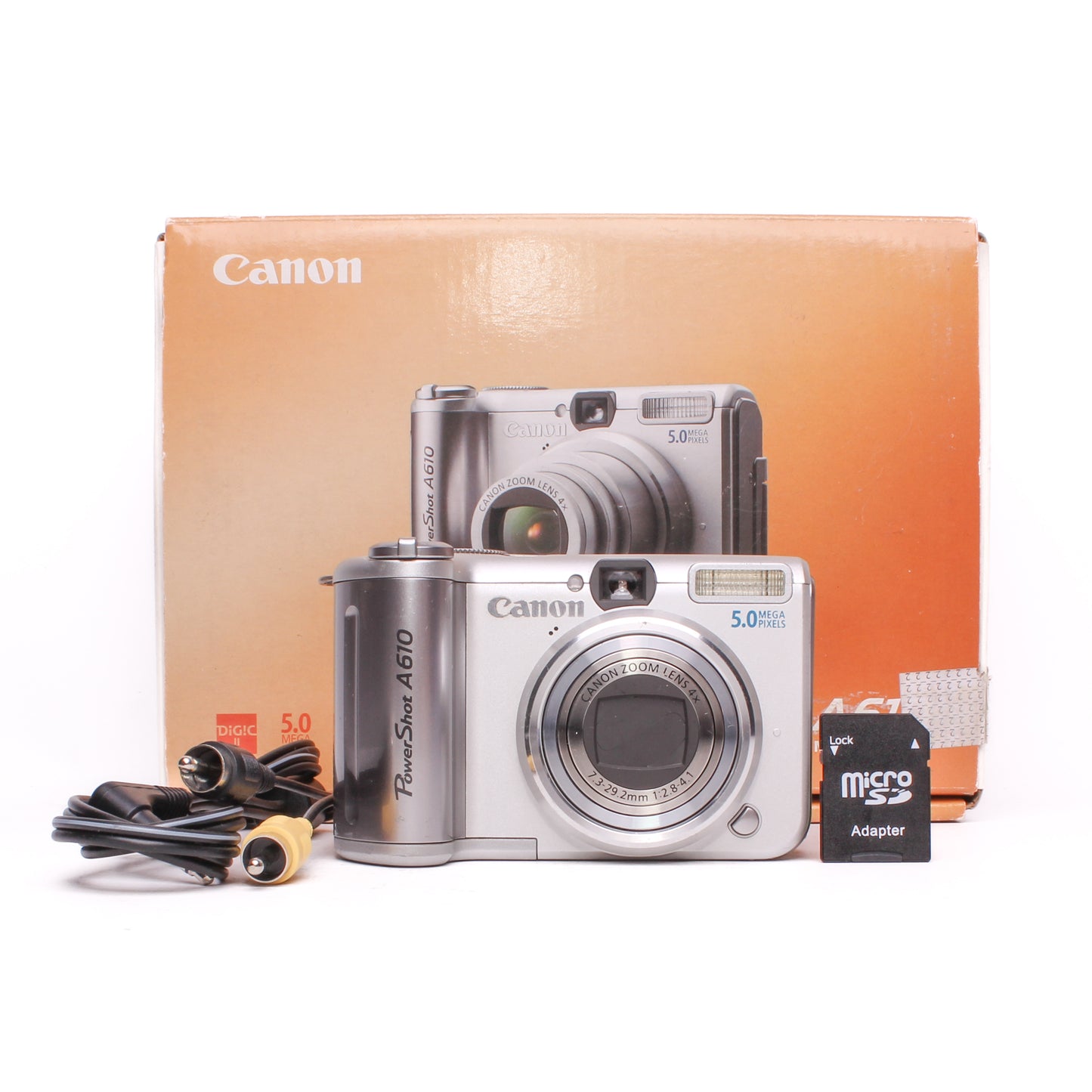 Canon PowerShot A610 5.0MP Digital Camera