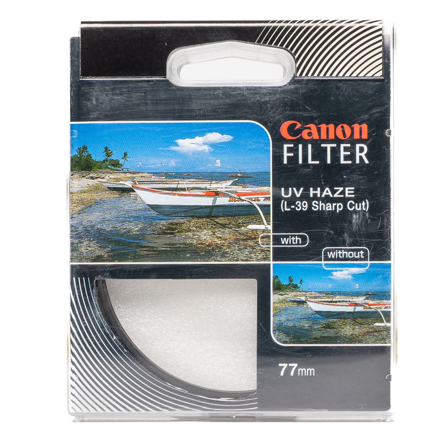 Canon Filter 77mm UV HAZE (L-39 Sharp Cut) - NEW - SESKO