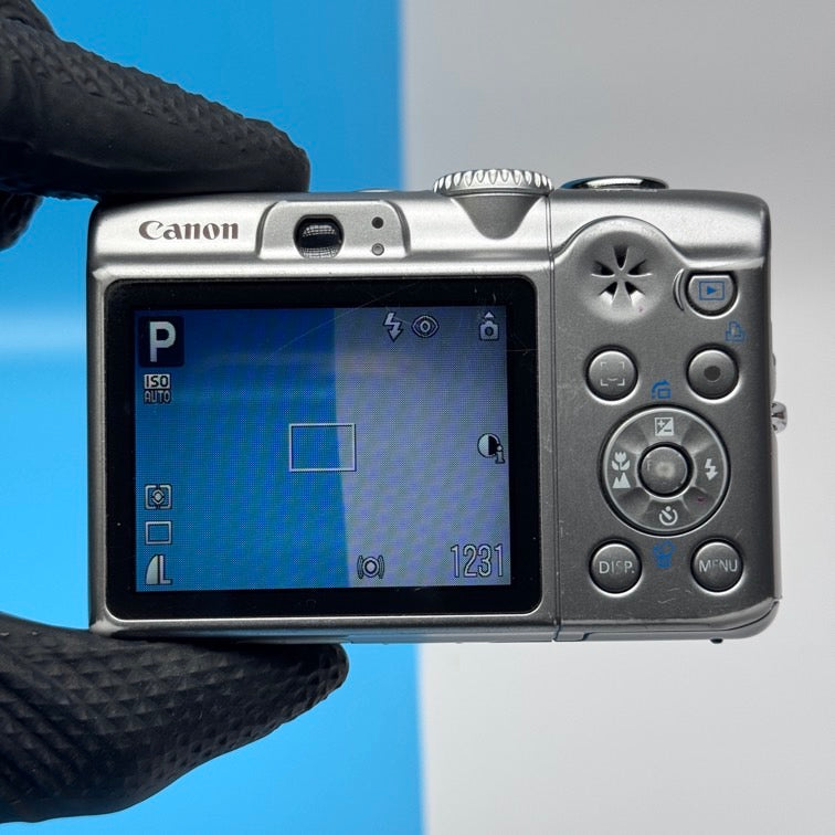 Canon PowerShot A1100 IS 12.1MP Digital Camera - FULLY FUNCTIONAL