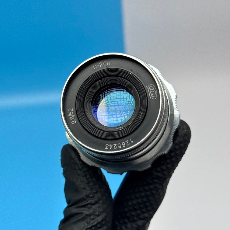 Industar-26m 1/2,8 f=52mm M39 Mount Lens - FULLY FUNCTIONAL