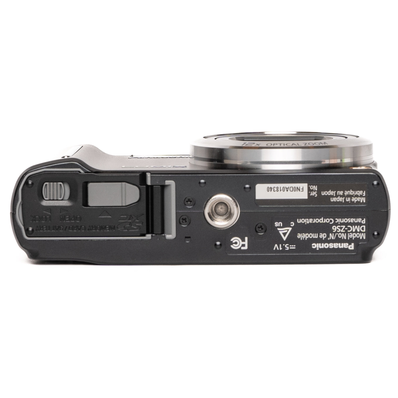 Panasonic Lumix DMC-ZS6 12.1MP Black Digital Camera - NEW
