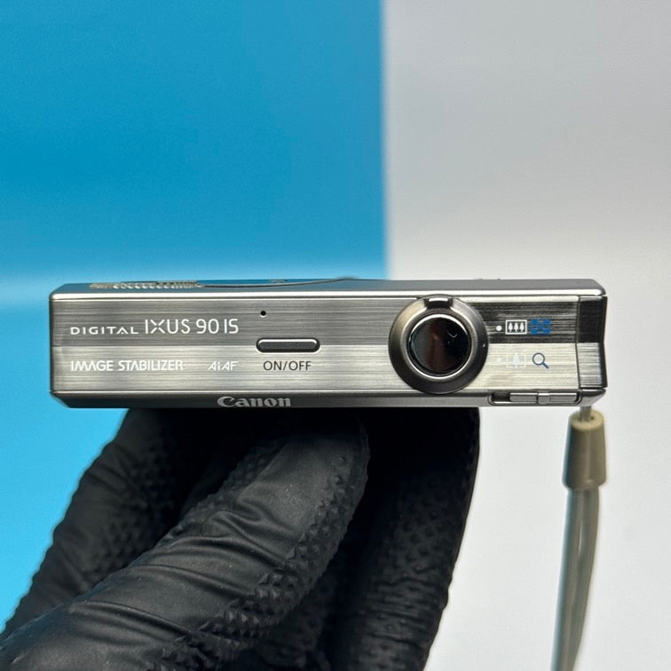 Canon Digital IXUS 90 IS 10.0MP Digital Camera - FULLY FUNCTIONAL