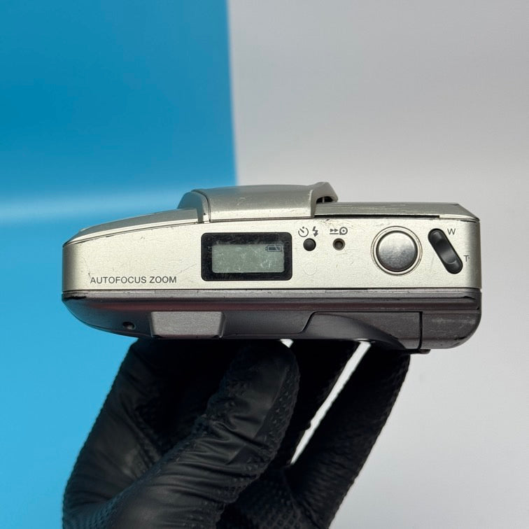 Olympus SuperZoom 76S 35mm Film Camera - FULLY FUNCTIONAL