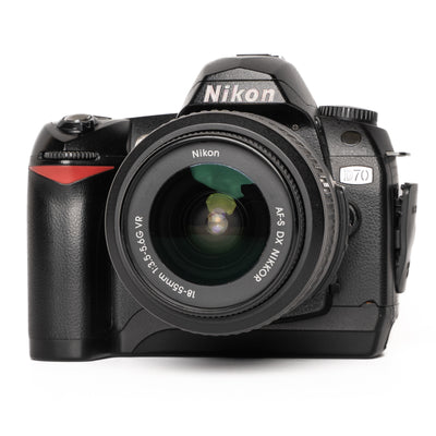 Nikon D70 DSLR Camera with AF-S Nikkor 18-55mm Lens