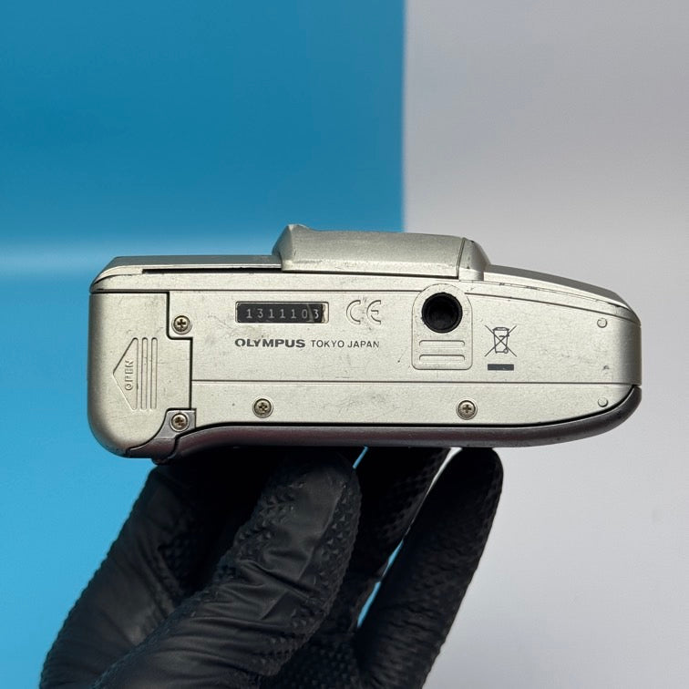 Olympus SuperZoom 76S 35mm Film Camera - FULLY FUNCTIONAL