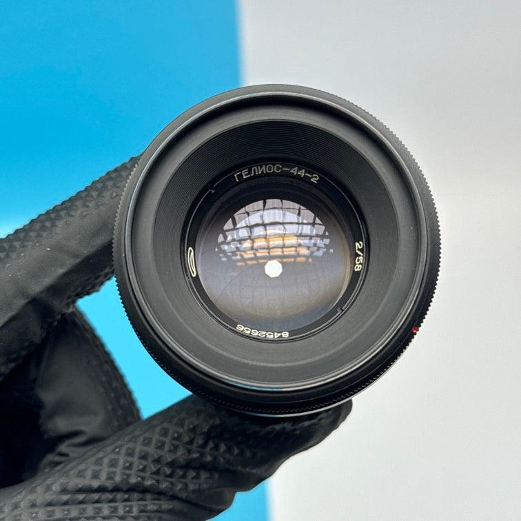 Helios 44-2 Lens 8 Blades 2/58mm Mount M42 - FULLY FUNCTIONAL