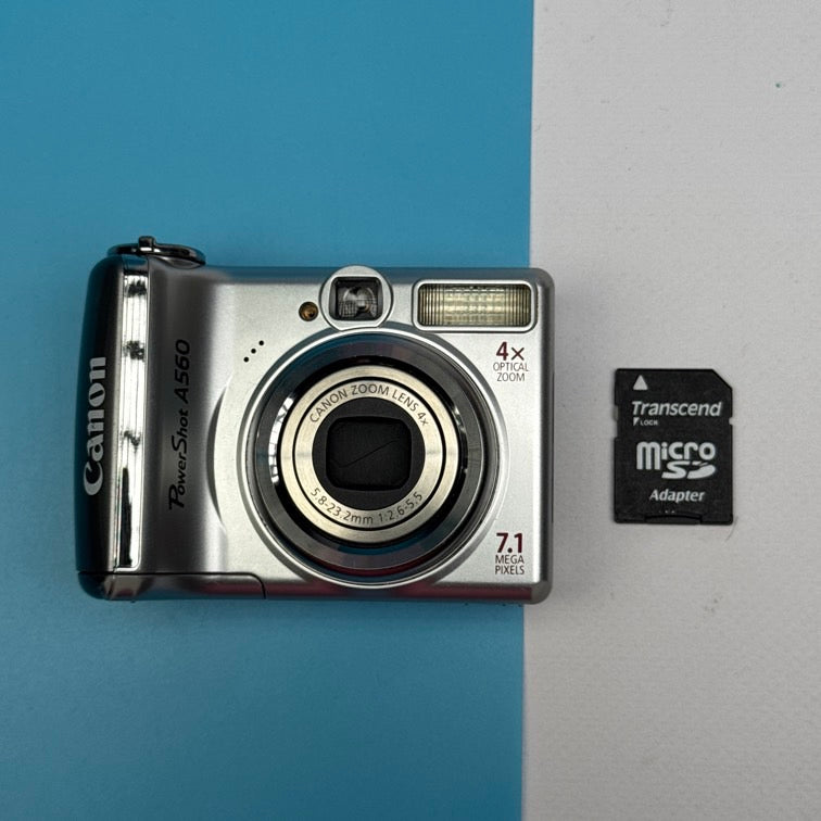 Canon PowerShot A560 7.1MP Digital Camera - FULLY FUNCTIONAL