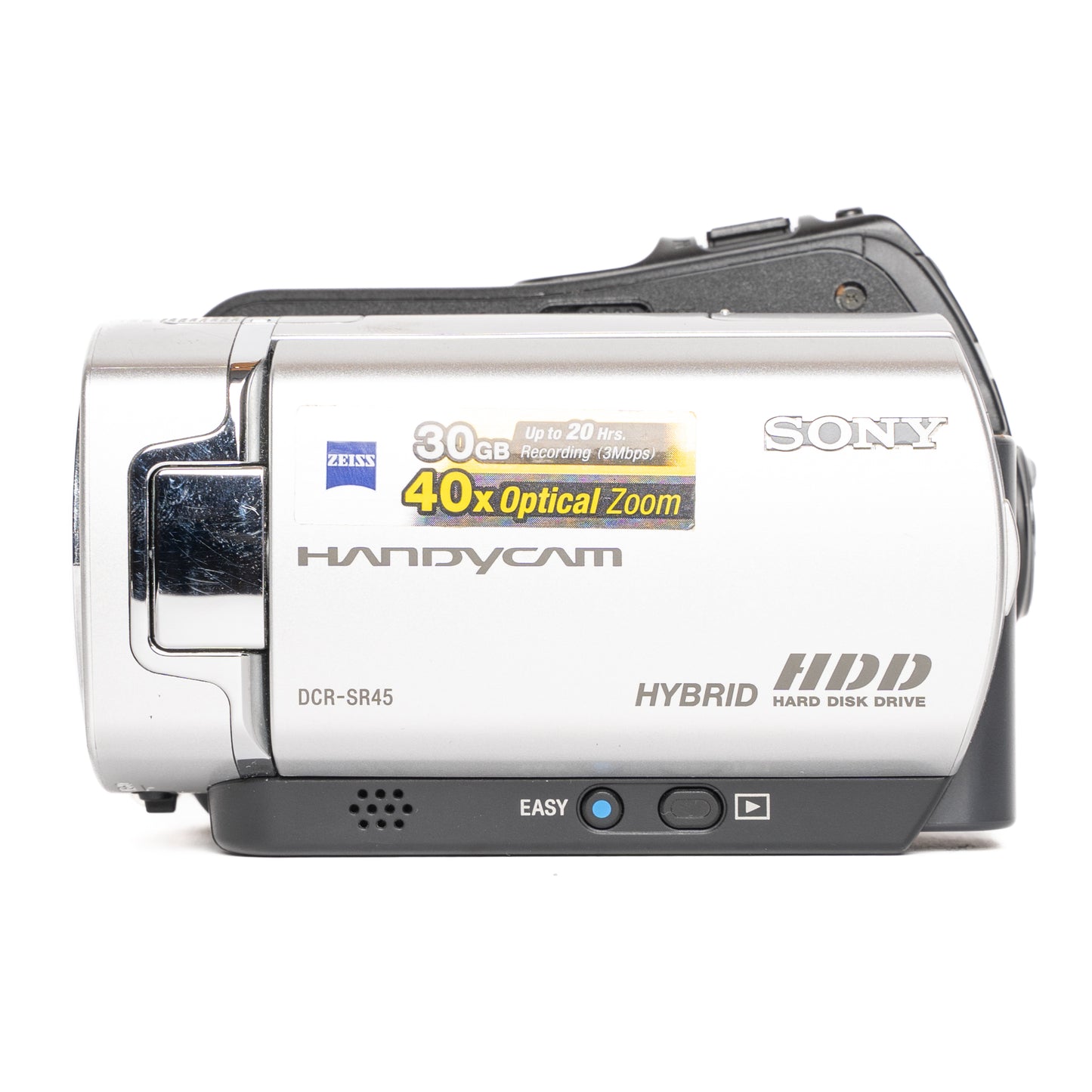Sony Handycam DCR-SR45 Silver Digital Camcorder - Good