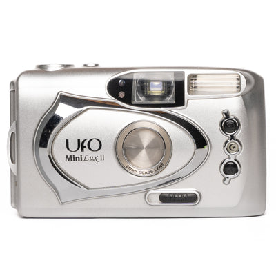 UFO Mini Lux II 35mm Silver Film Camera - Good