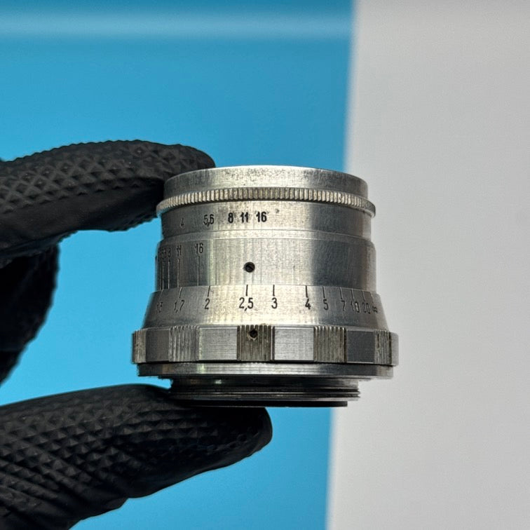 Industar-26m 1/2,8 f=52mm M39 Mount Lens - FULLY FUNCTIONAL