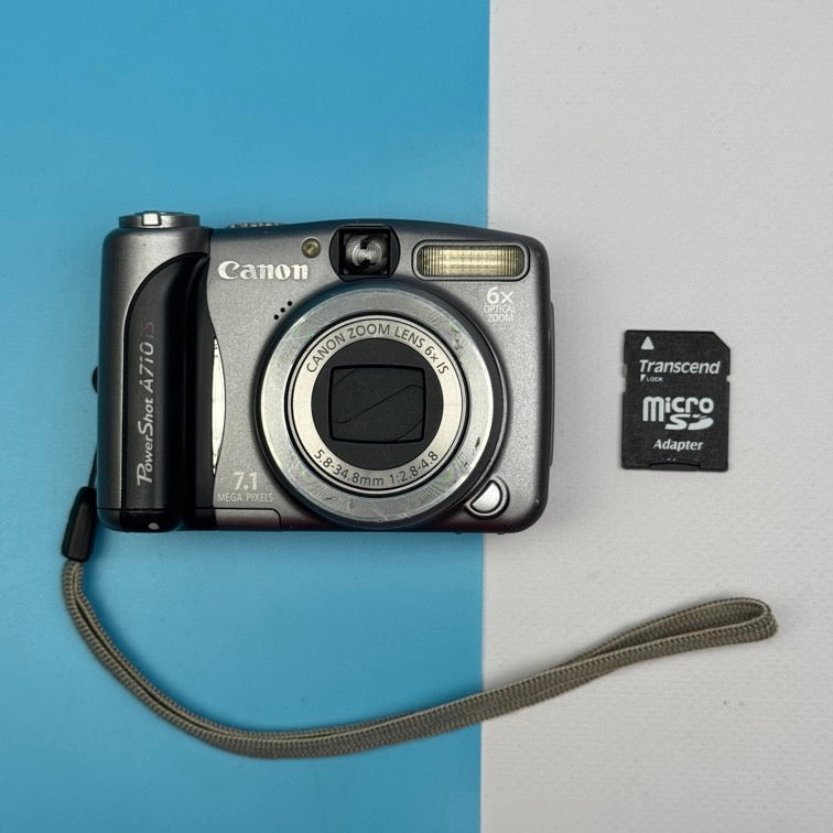 Canon PowerShot A710 7.1MP Digital Camera - FULLY FUNCTIONAL