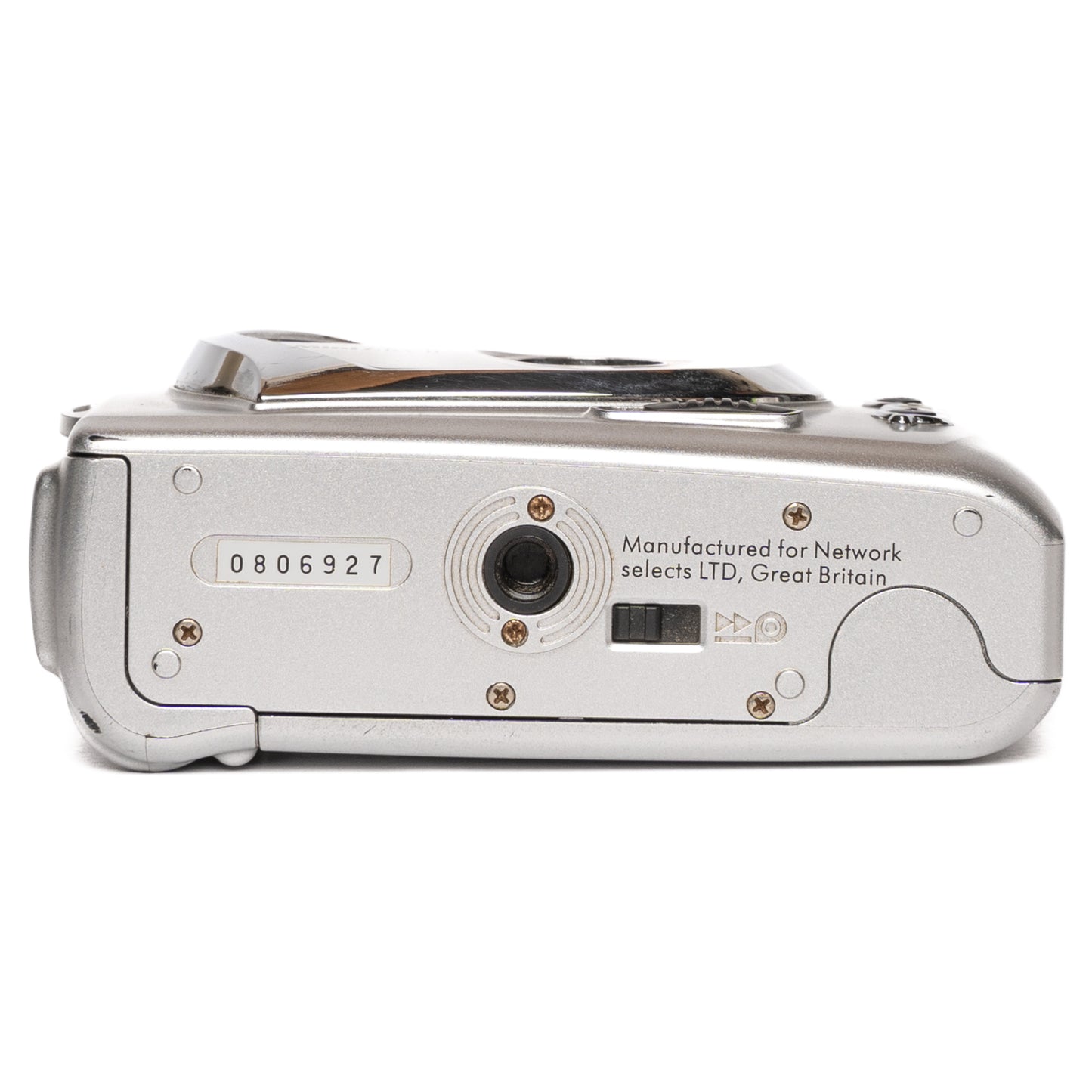 UFO Mini Lux II 35mm Silver Film Camera - Good