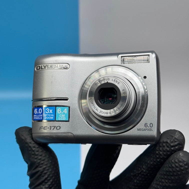 Olympus FE-170 6.0MP Digital Camera - FULLY FUNCTIONAL