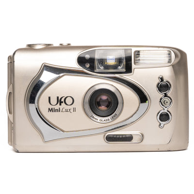 UFO Mini Lux II 35mm Gold Film Camera - Good