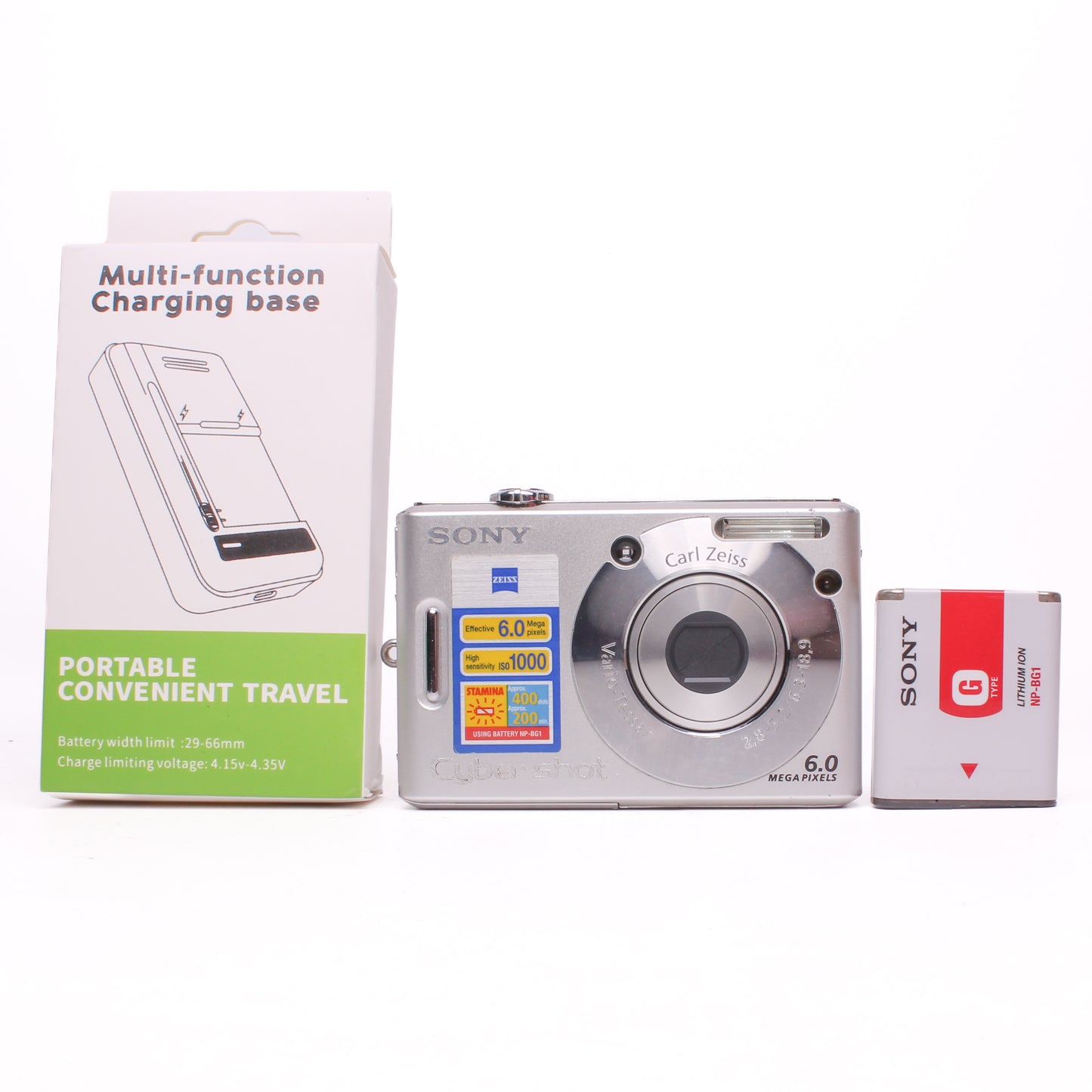 Sony Cyber-shot DSC-W30 6.0MP Digital Camera