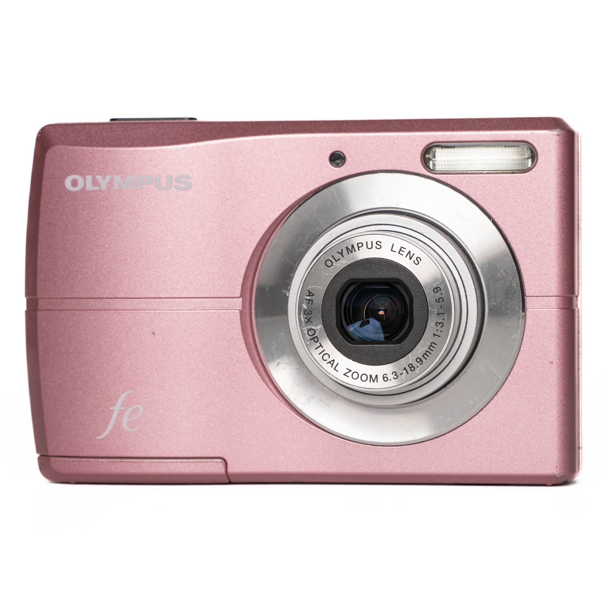 Olympus FE-26 12.0MP Pink Digital Camera - Good - SESKO