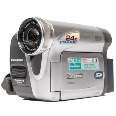 Panasonic NV-GS25 MiniDV Silver Camcorder - Well Used