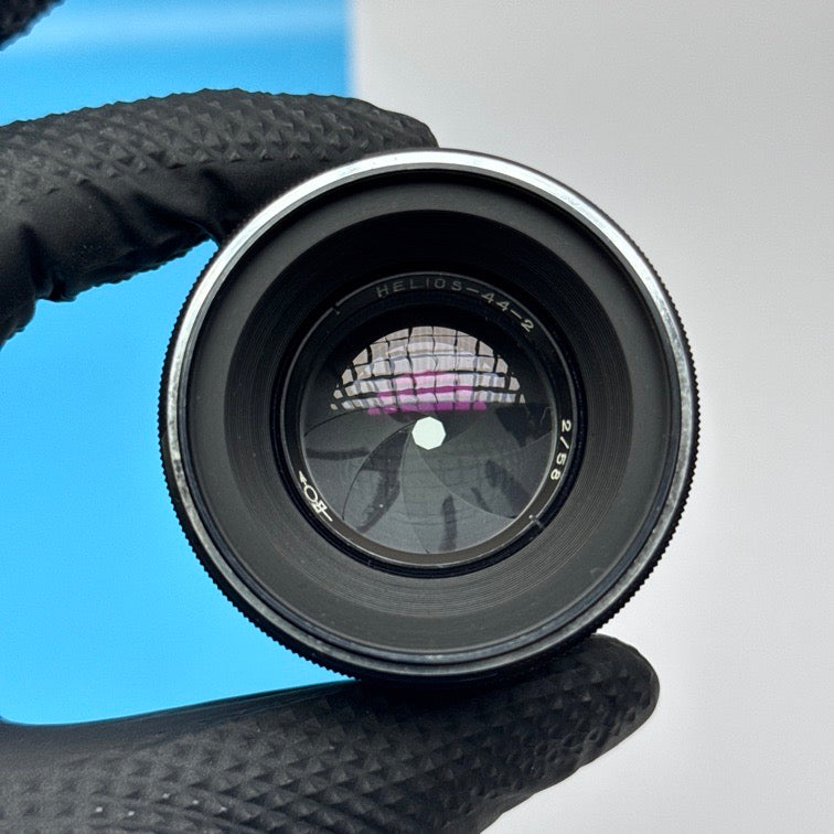 Helios 44-2 Lens 8 Blades 2/58mm Mount M42 - FULLY FUNCTIONAL