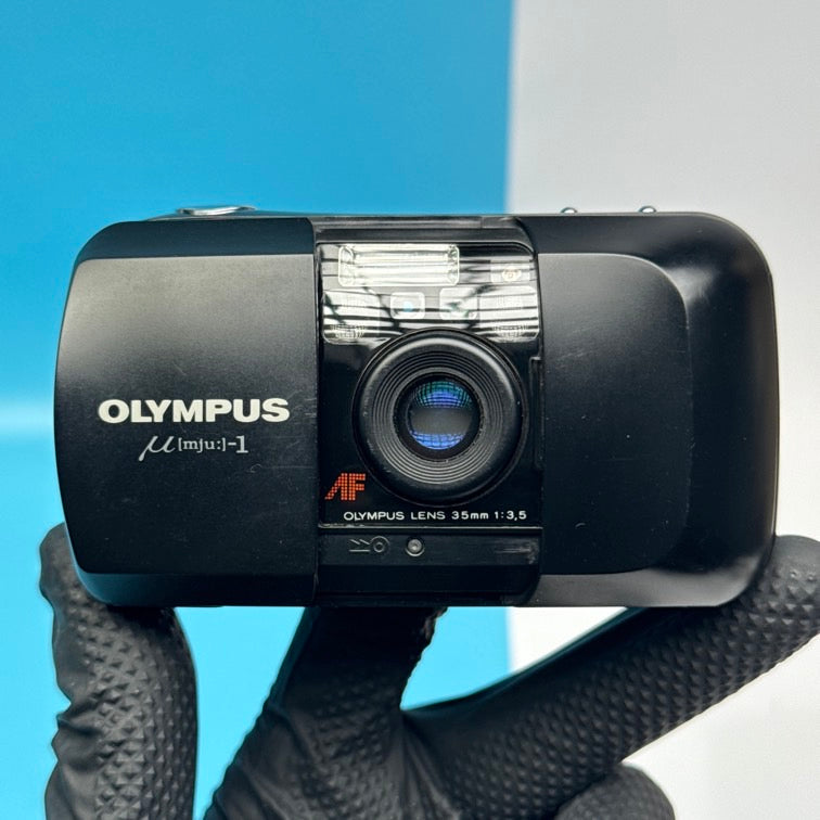 Olympus Mju I 35mm Film Camera - FULLY FUNCTIONAL