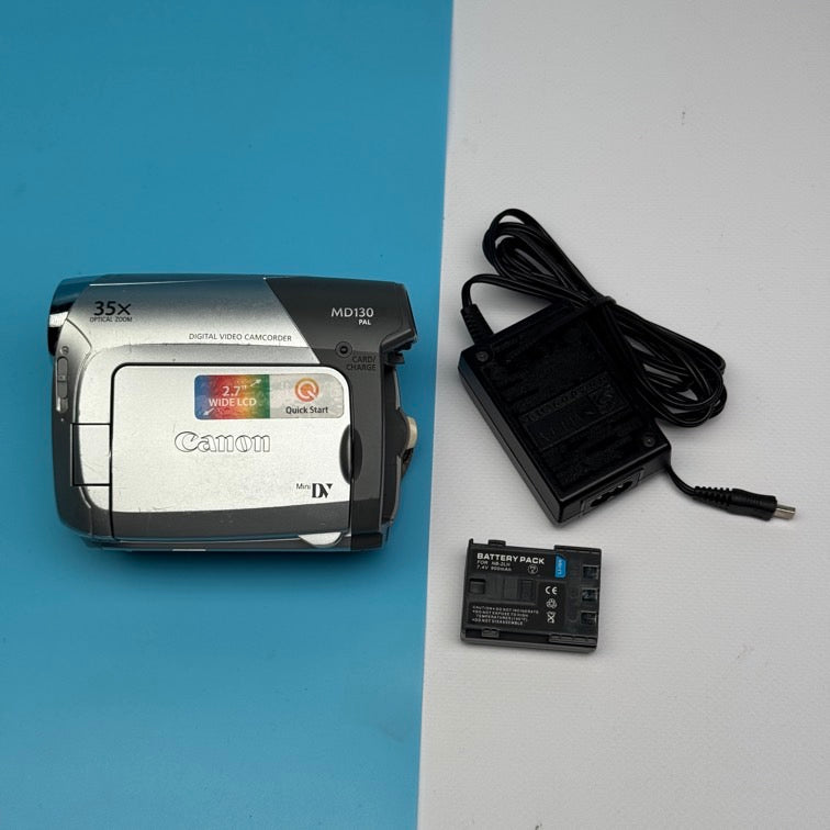 Canon MD130 MiniDV PAL Camcorder - FULLY FUNCTIONAL
