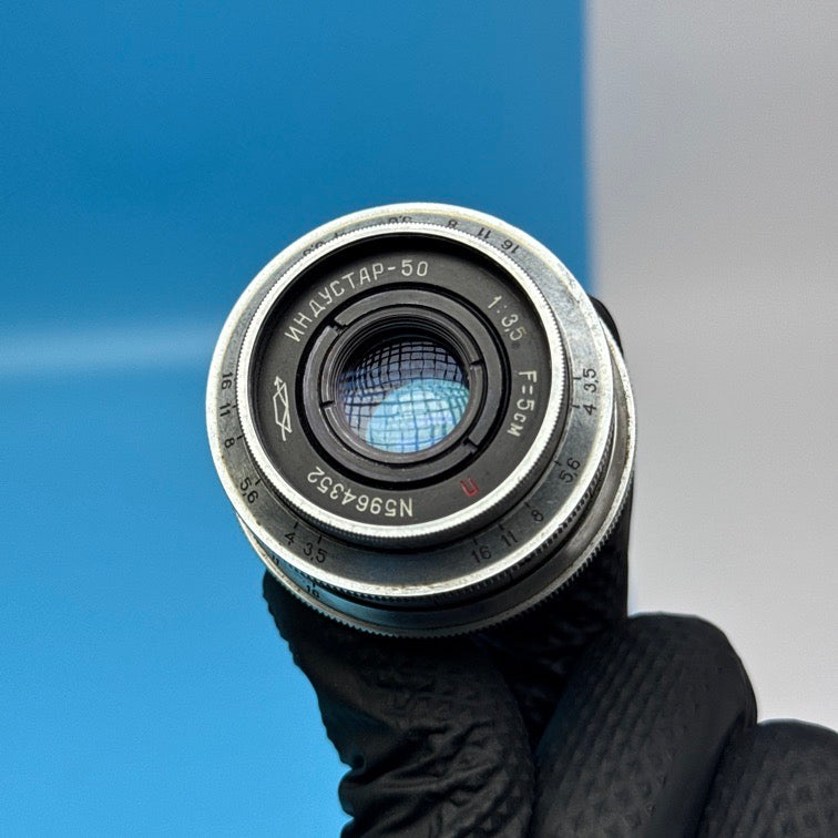 Industar-50 1/3,5 f=50mm M39 Mount Lens - FULLY FUNCTIONAL
