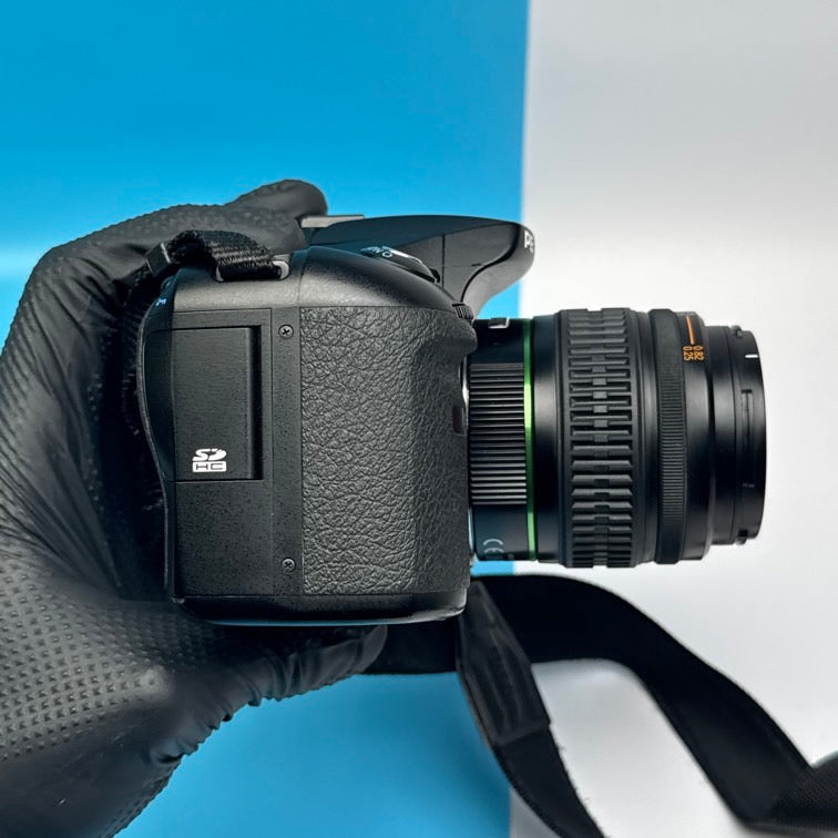 Pentax K10D DSLR Camera with DA SMC 18-55mm f/3.5-5.6 Lens - FULLY FUNCTIONAL Shutter count 16,774