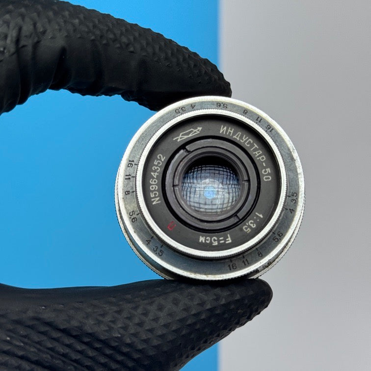 Industar-50 1/3,5 f=50mm M39 Mount Lens - FULLY FUNCTIONAL