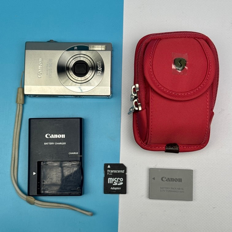 Canon Digital IXUS 90 IS 10.0MP Digital Camera - FULLY FUNCTIONAL