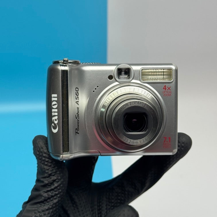 Canon PowerShot A560 7.1MP Digital Camera - FULLY FUNCTIONAL