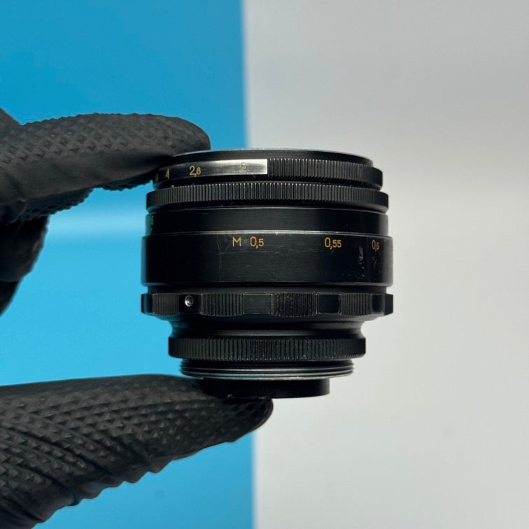 Zenit-E Film Camera with Helios-44-2 58mm f/2 Lens - FULLY FUNCTIONAL