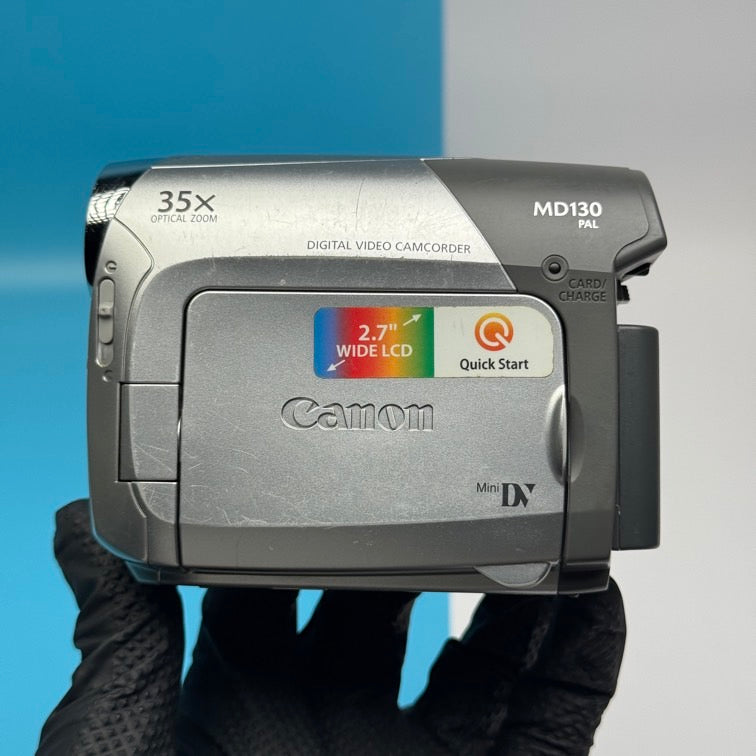 Canon MD130 MiniDV PAL Camcorder - FULLY FUNCTIONAL