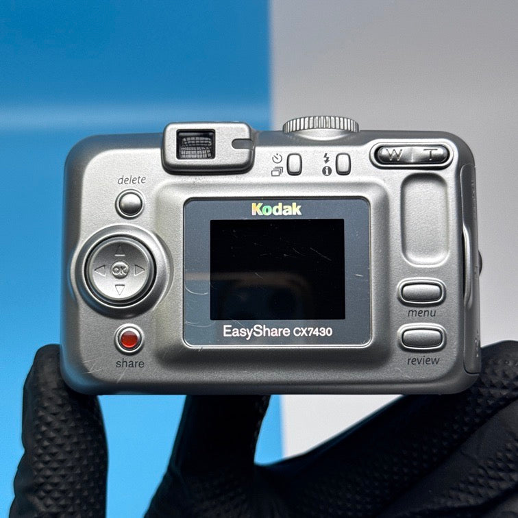 Kodak EasyShare CX7430 4.0MP Digital Camera - FULLY FUNCTIONAL