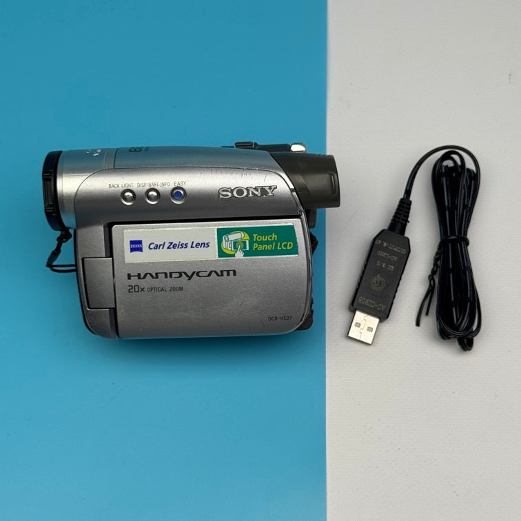 Sony Handycam DCR-HC27E MiniDV PAL Camcorder - FULLY FUNCTIONAL