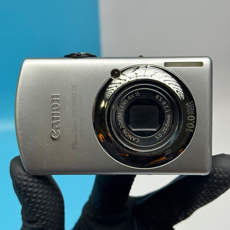 Canon Powershot SD880 IS 10.0MP Digital Camera - Read Description - Full Kit